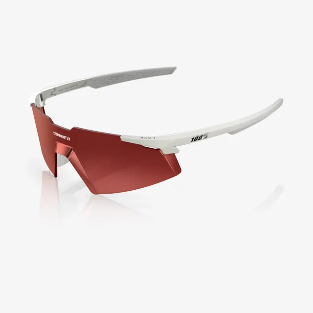 100% A2 aurinkolasit Marshmallow Brown/Red kevyet