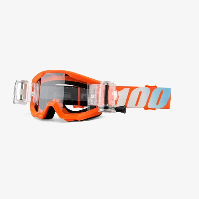 100% STRATA JR Mud ajolasit Orange Speedlab Vision
