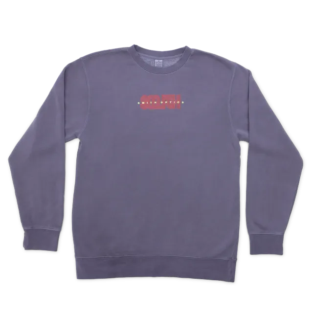 Smith Optics Serpentine Crew collegepaita Dusty Purple S–XXL puuvillasekoite