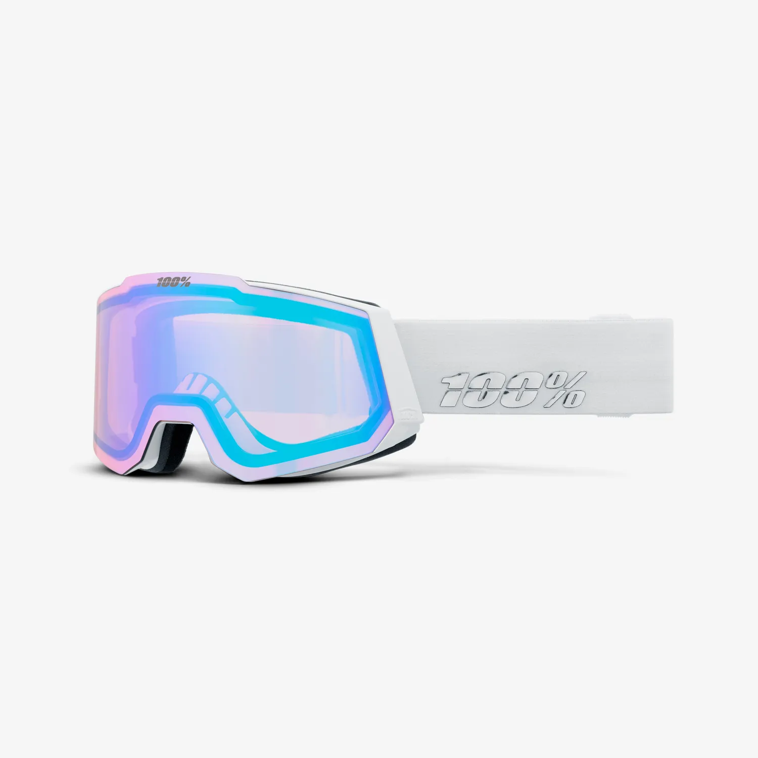 100% Snowcraft laskettelulasit White/Lavender
