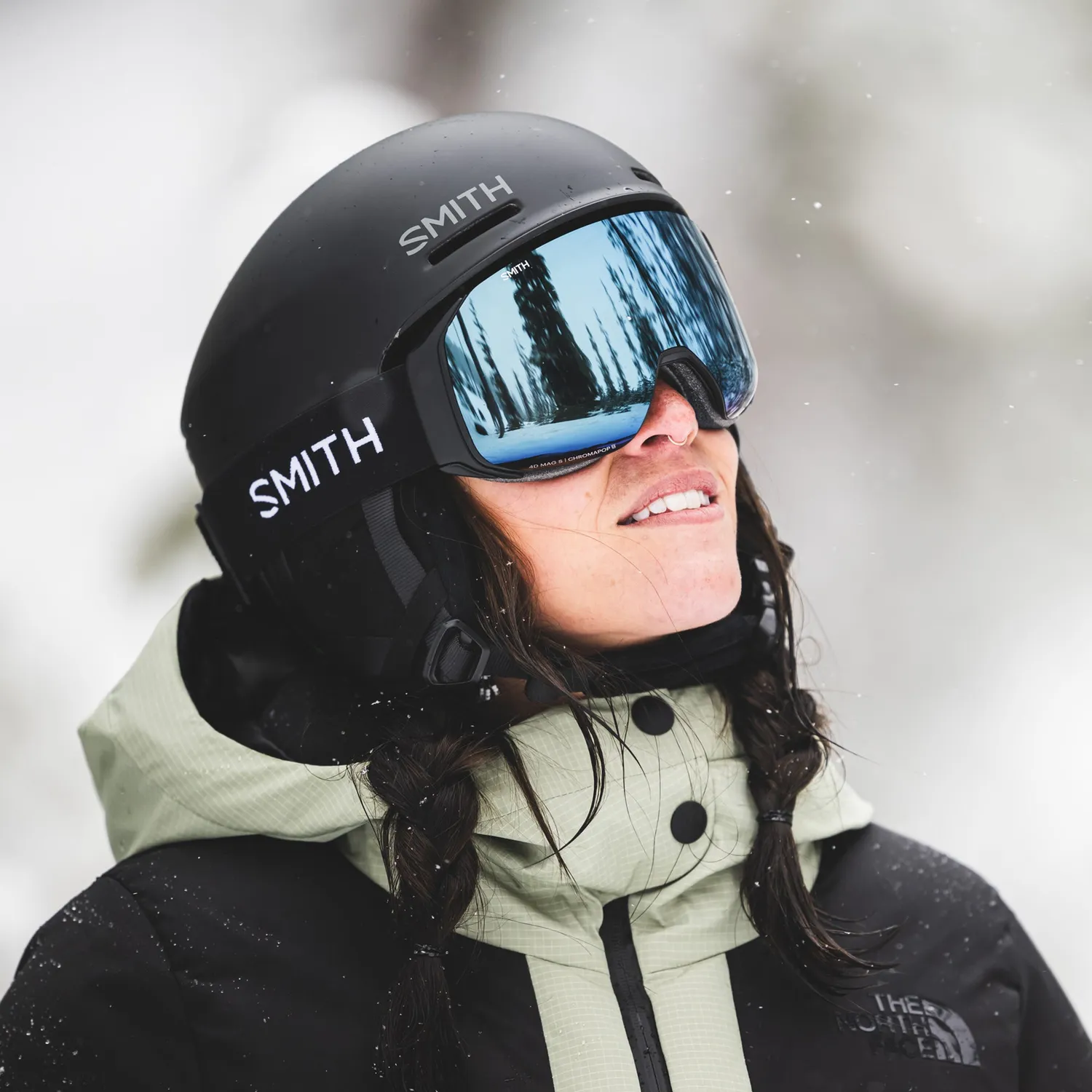 Smith 4D MAG S laskettelulasit magneettilinssillä