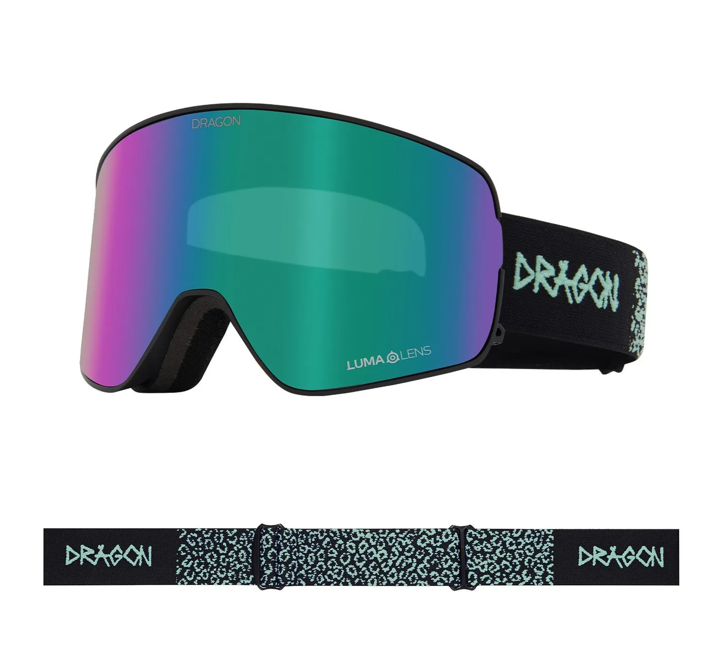 Dragon Alliance NFX2 laskulasit 2 linssiä