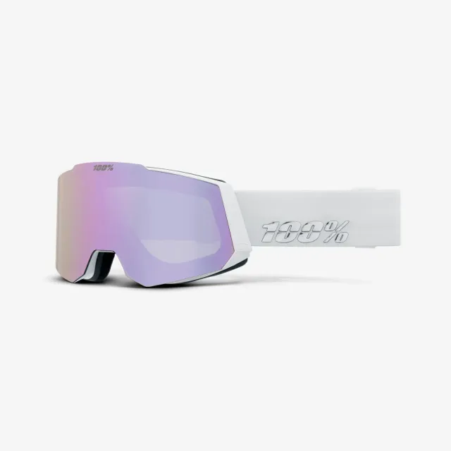 100% Snowcraft laskettelulasit White/Lavender